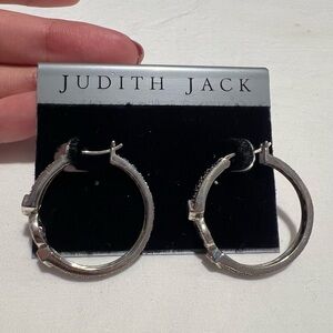 Judith Jack 925 Silver Earrings